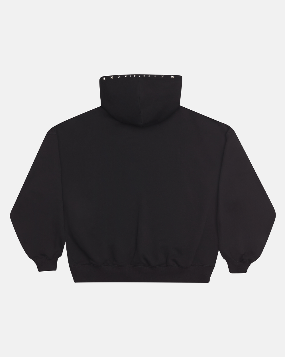 BADGES HOODIE BLACK - Cold Culture