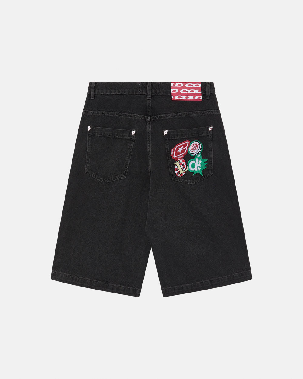 BADGES JORTS BLACK LICORICE - COLD CULTURE