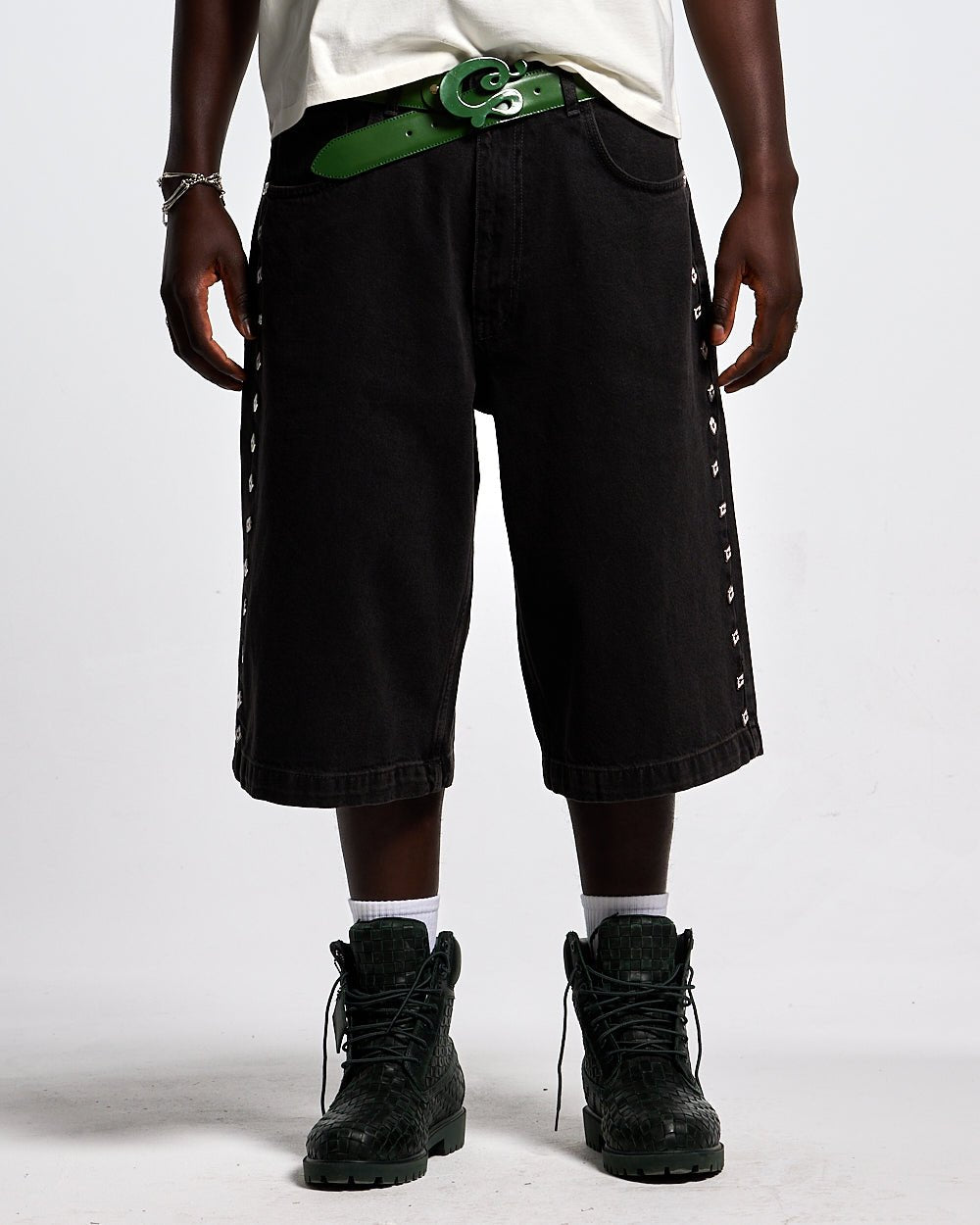 BADGES JORTS BLACK LICORICE - COLD CULTURE
