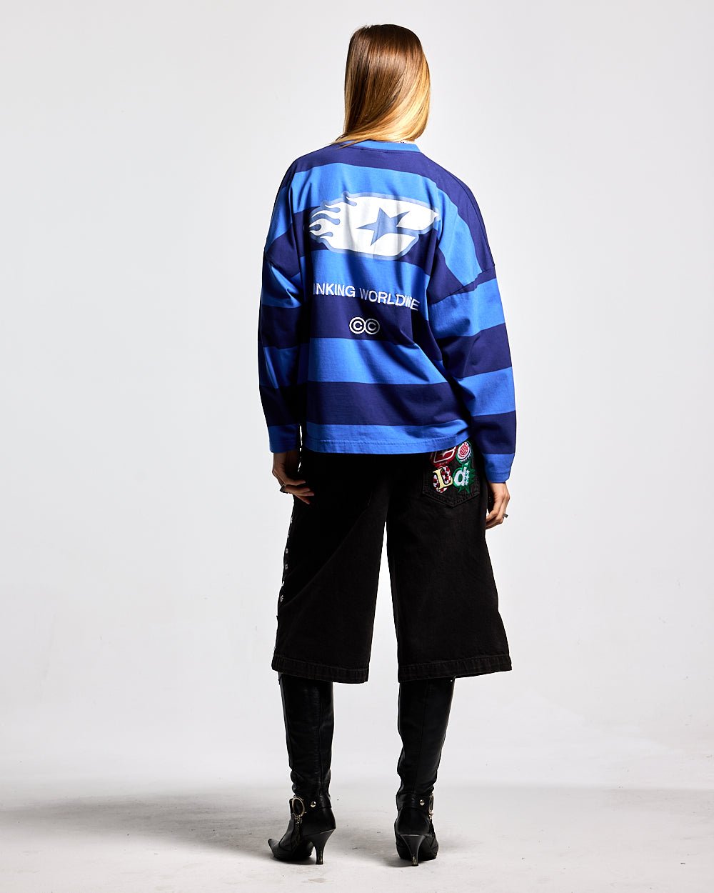 BADGES JORTS BLACK LICORICE - COLD CULTURE