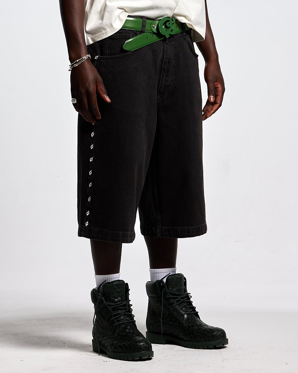 BADGES JORTS BLACK LICORICE - COLD CULTURE