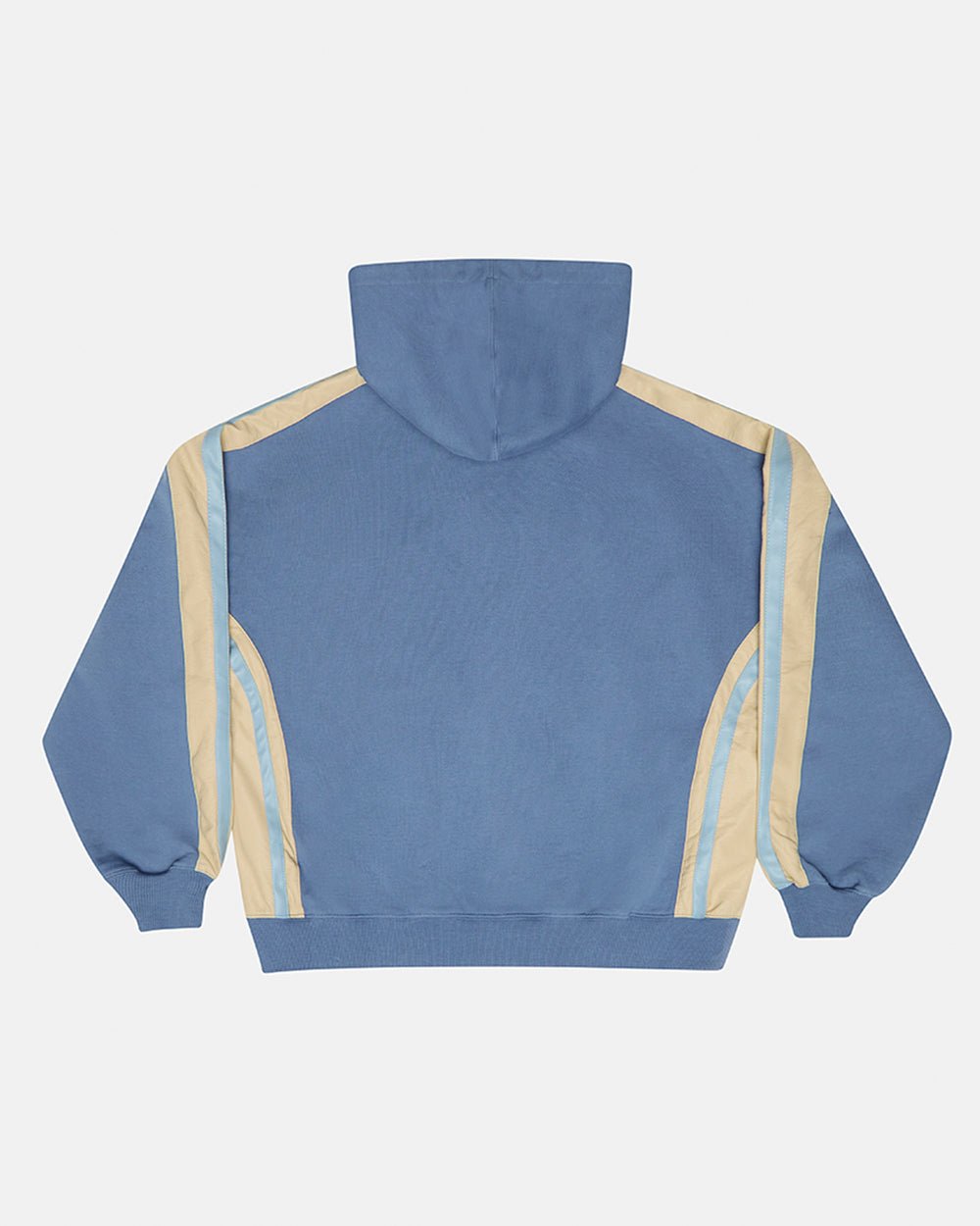 BIKER ZIP HOODIE NAVY - Cold Culture