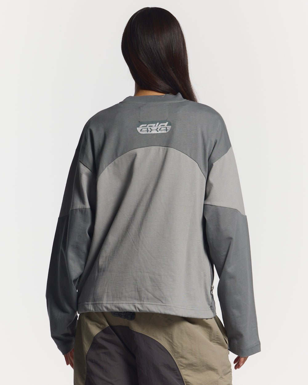 BLACE LONGSLEEVE GREY - COLD CULTURE