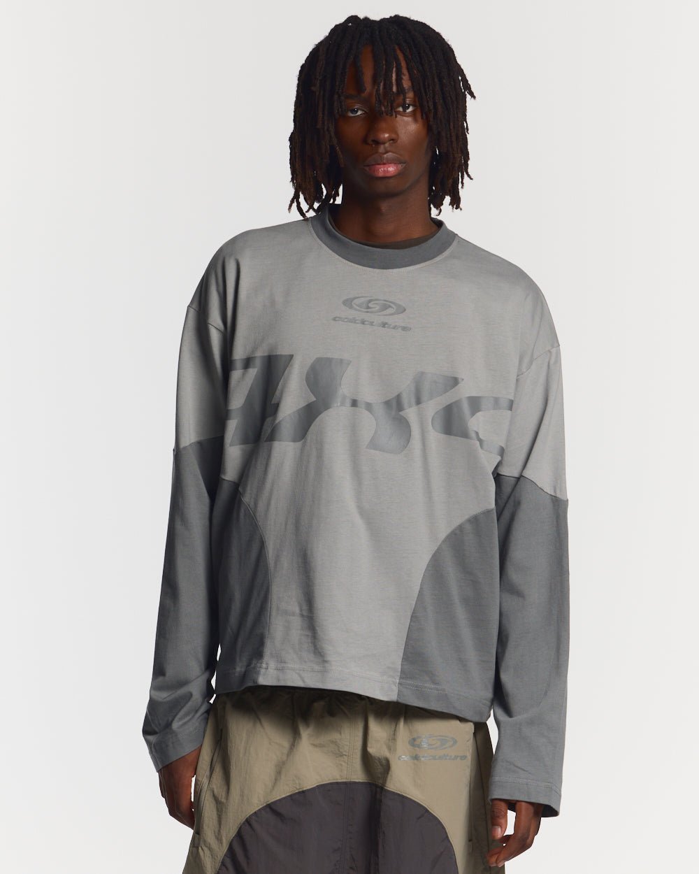 BLACE LONGSLEEVE GREY - COLD CULTURE