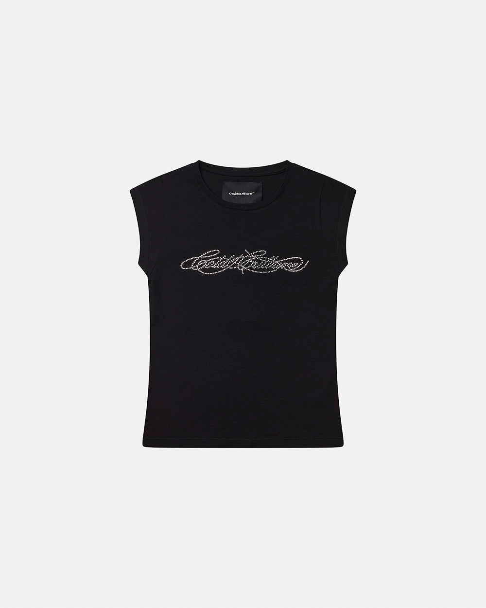 BLING BABY TEE BLACK - Cold Culture