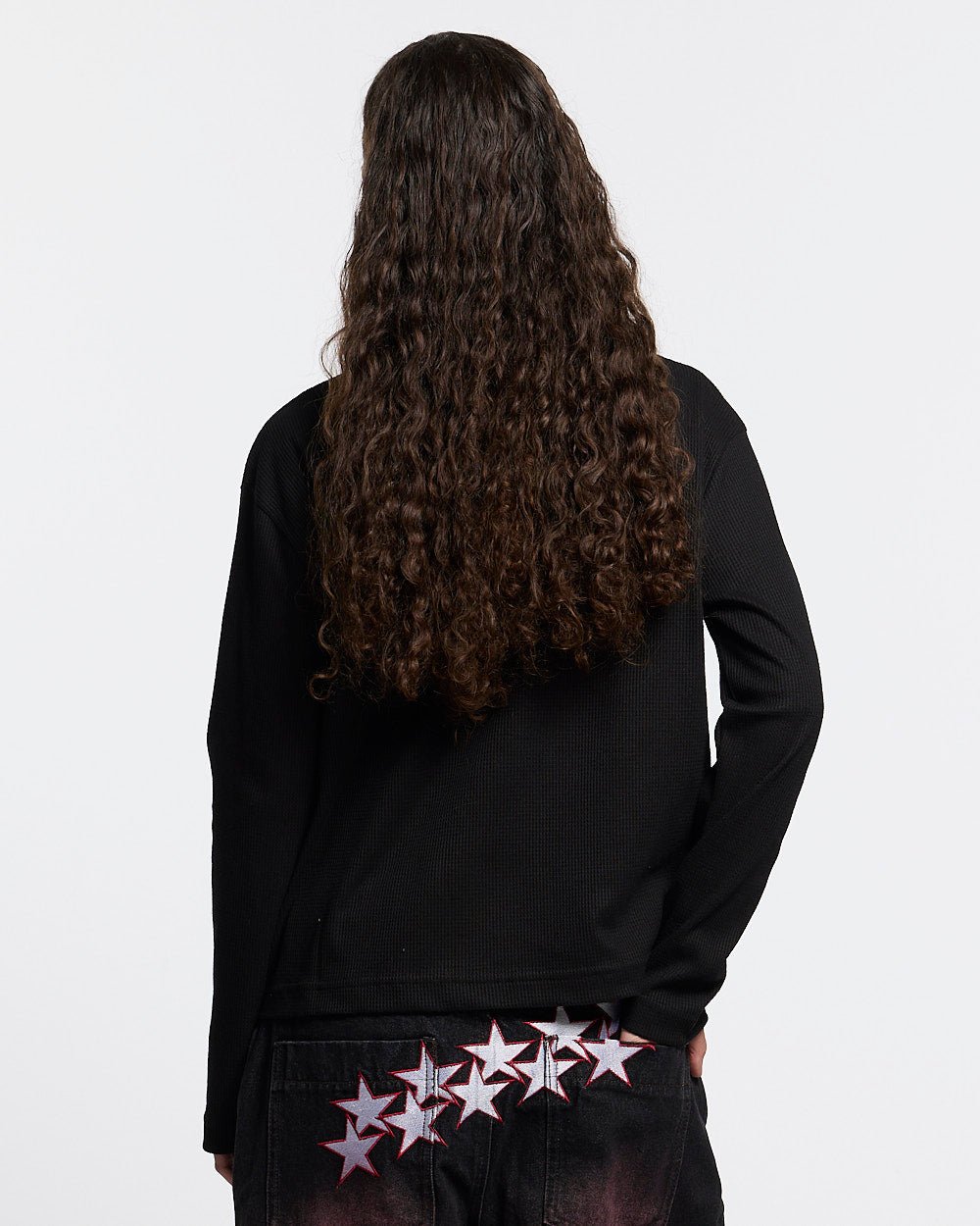 BONEY LONGSLEEVE BLACK - #woman