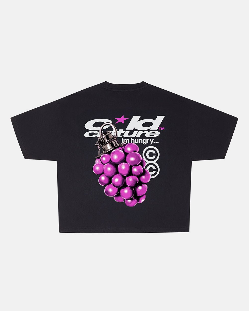 BOOM TEE BLACK - COLD CULTURE