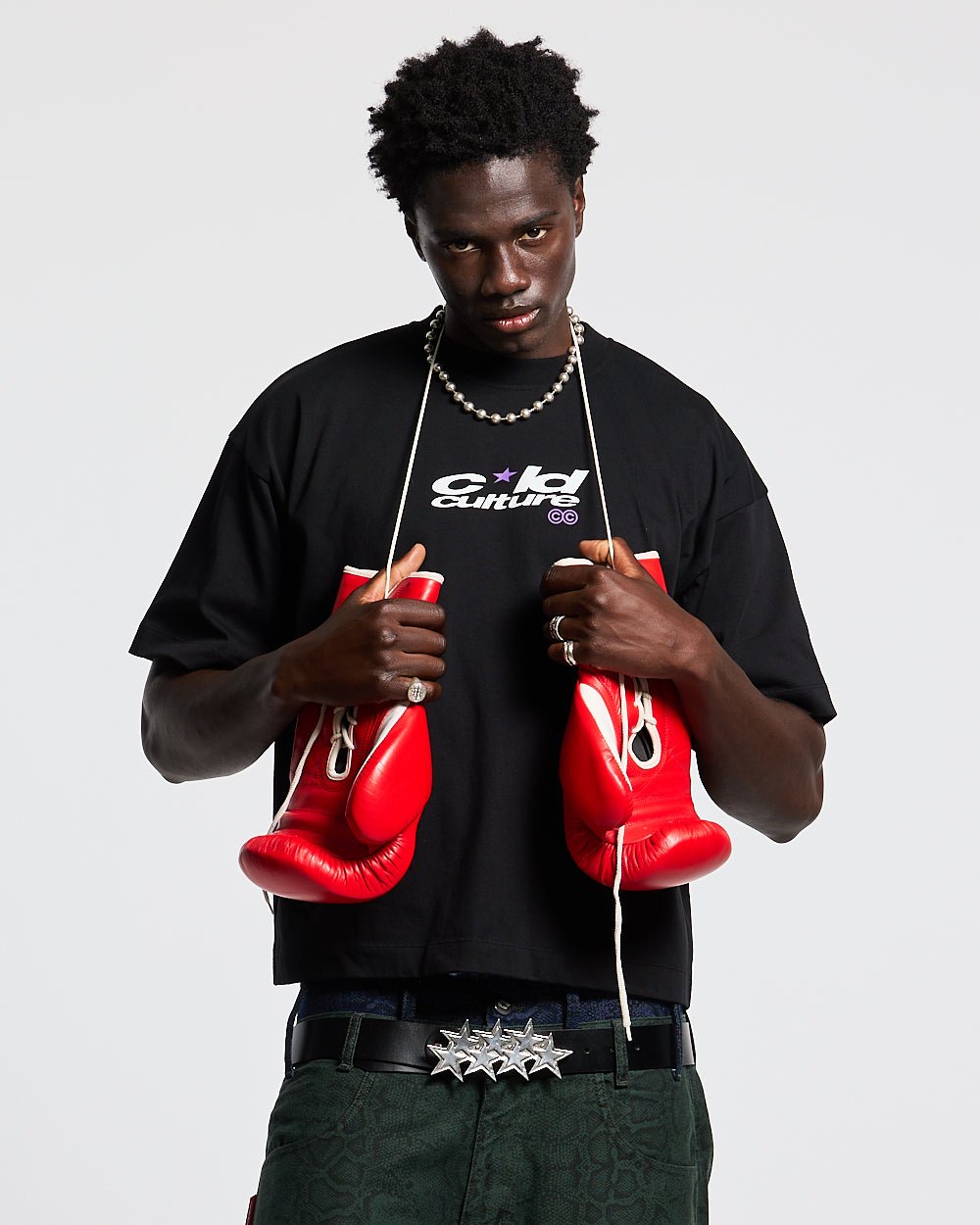 BOOM TEE BLACK - COLD CULTURE