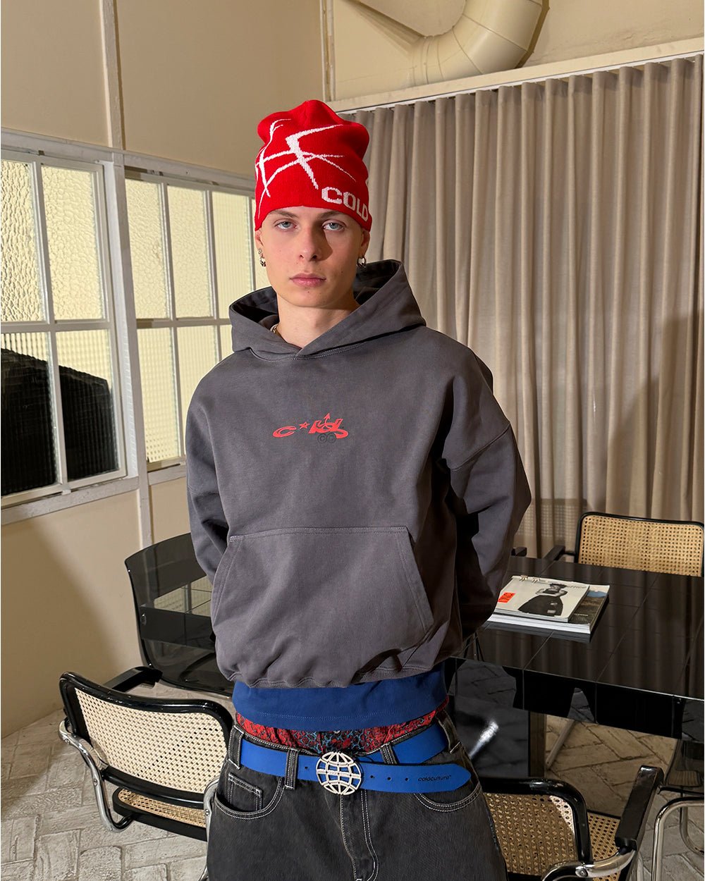 BRAMBLES BEANIE RED - Cold Culture