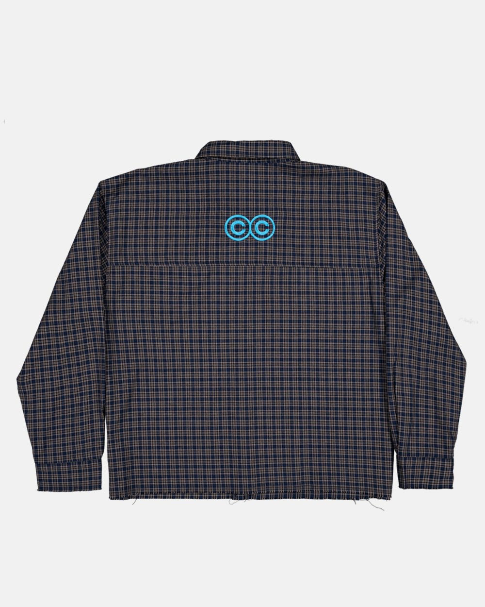 BRICK LANE SHIRT BLUE SQUARE - COLD CULTURE
