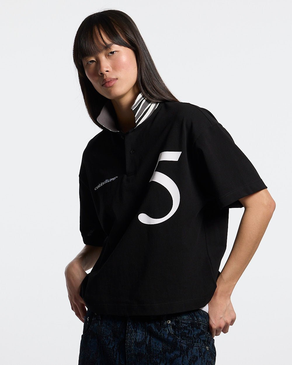 BRIGHTON POLO BLACK - Cold Culture