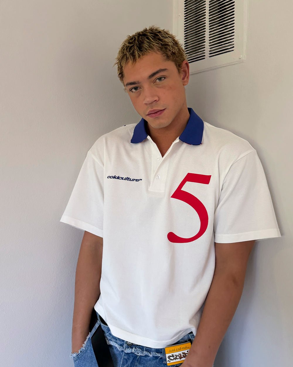 BRIGHTON POLO OFF WHITE - Cold Culture