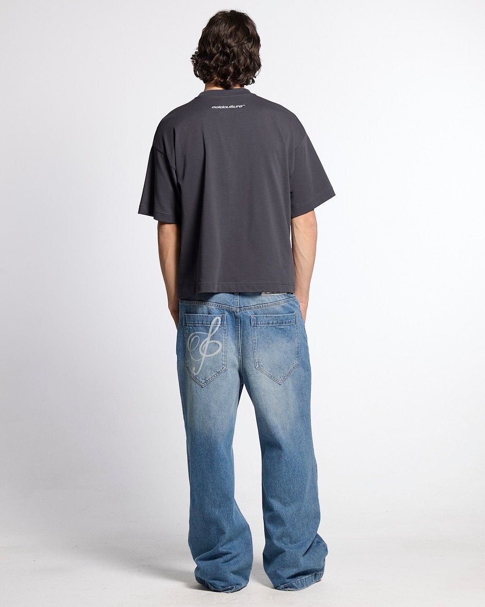 BULLDOG TEE DARK GREY - Cold Culture
