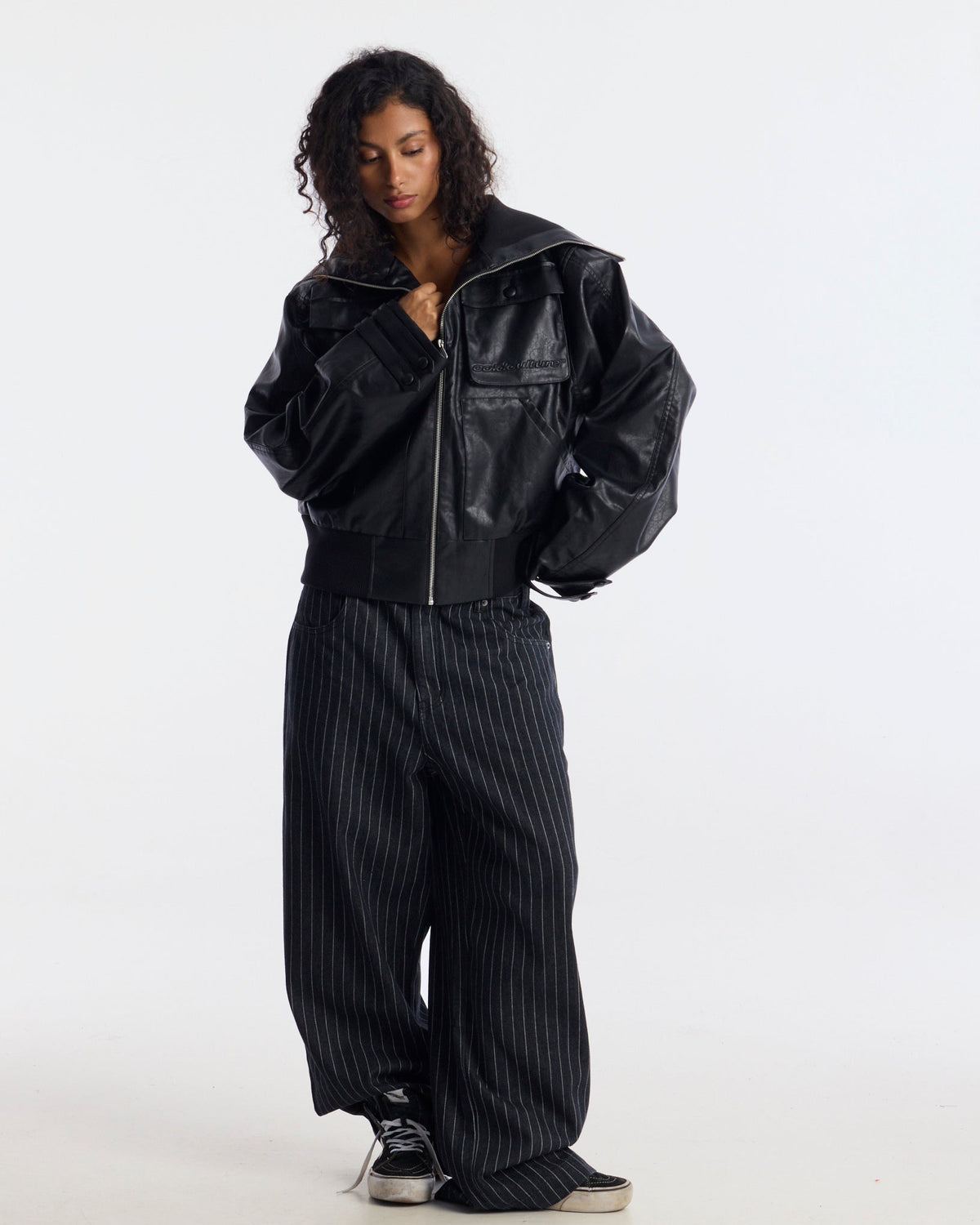 BUNKER BOMBER BLACK - Cold Culture #woman