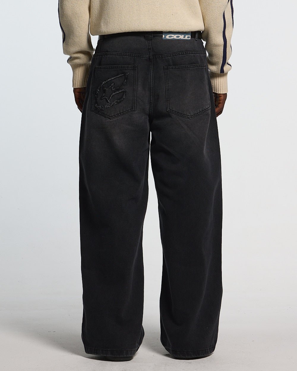 C V2 DIRTY PANTS BLACK - Cold Culture #man