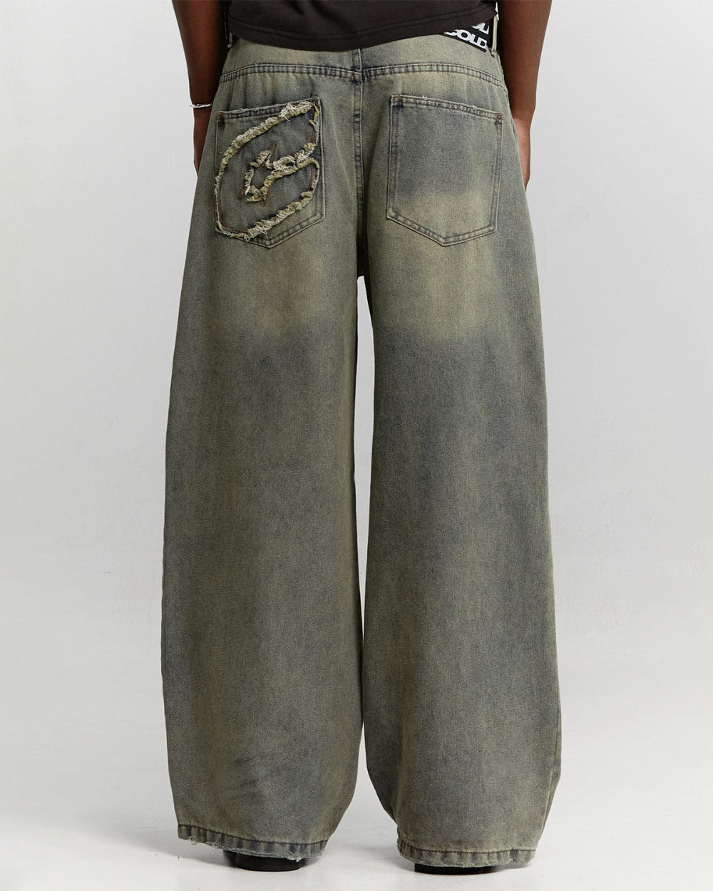 C V2 PANTS DIRTY LIGHT DENIM - COLD CULTURE #man