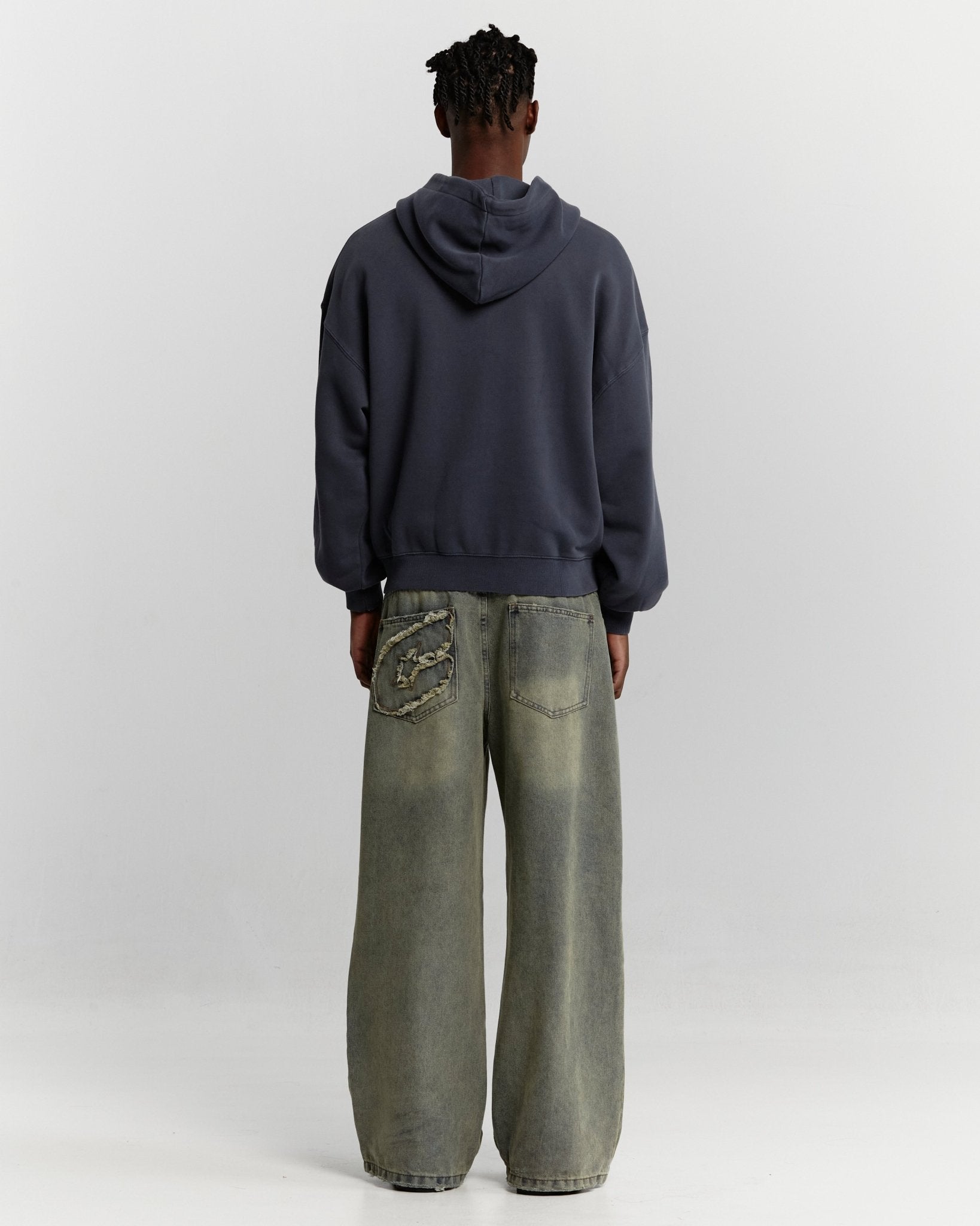 C V2 PANTS DIRTY LIGHT DENIM - Cold Culture