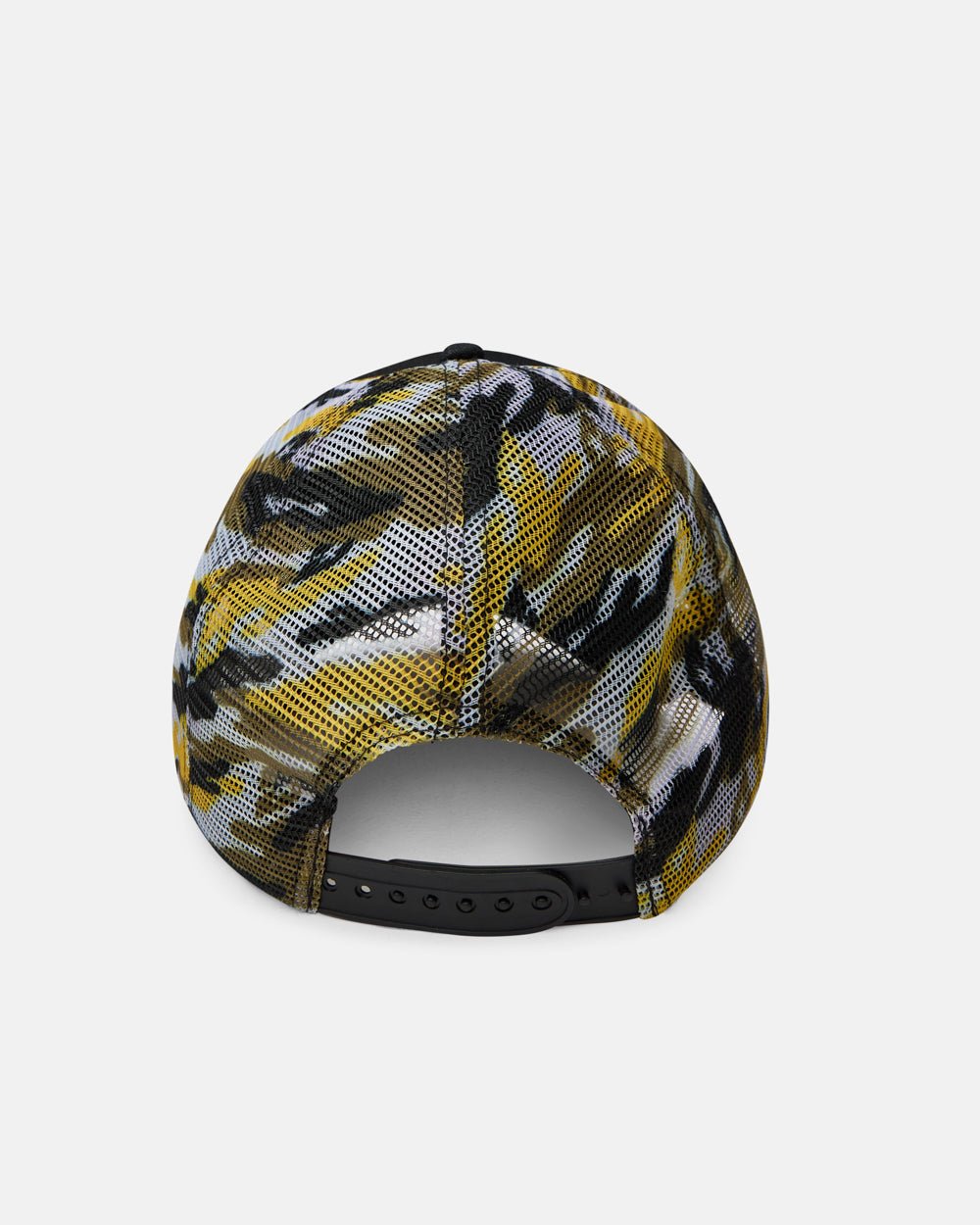 CAMO CAP BLACK AND YELLOW - Cold Culture