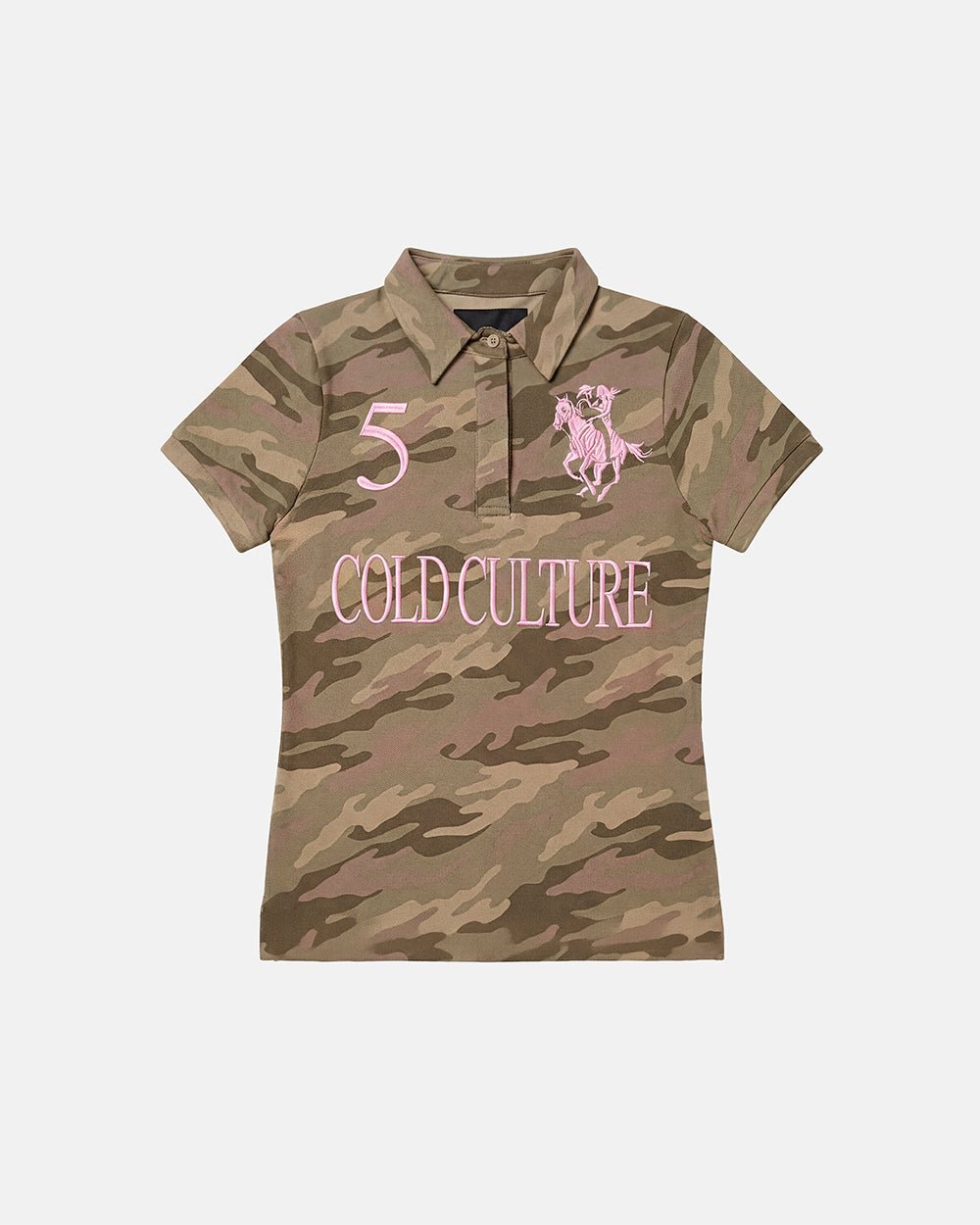 CAMO CLUB POLO - Cold Culture