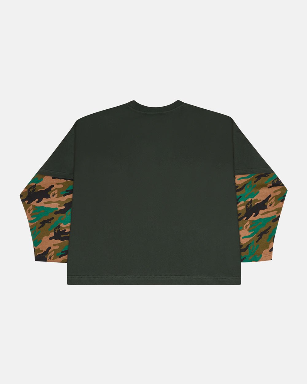 CAMO DOUBLE SLEEVE TEE DEEP FOREST - COLD CULTURE