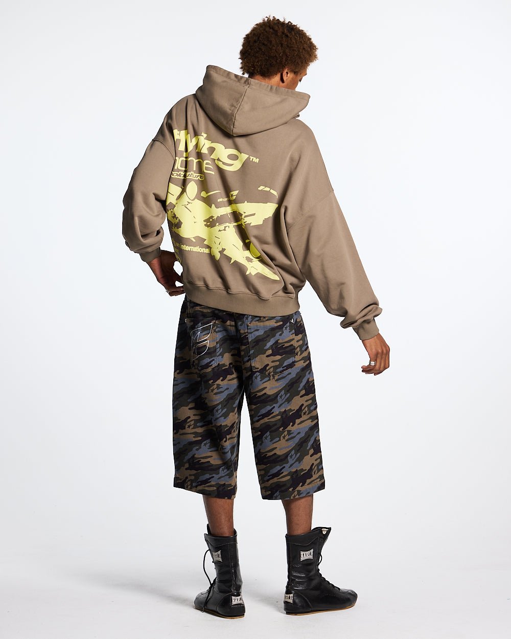 CAMO FORCE SHORTS CAMO GREEN - COLD CULTURE