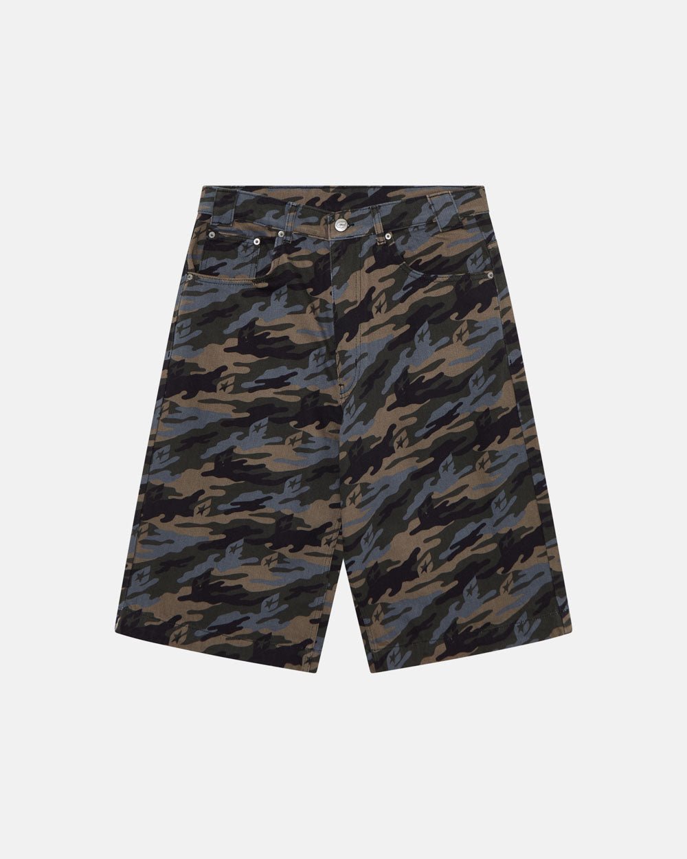 CAMO FORCE SHORTS CAMO GREEN - COLD CULTURE
