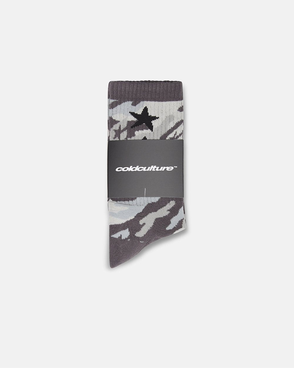CAMO SOCKS GREY - Cold Culture