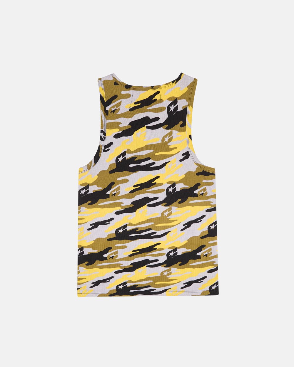 CAMO TANK TEE YELLOW - COLD CULTURE