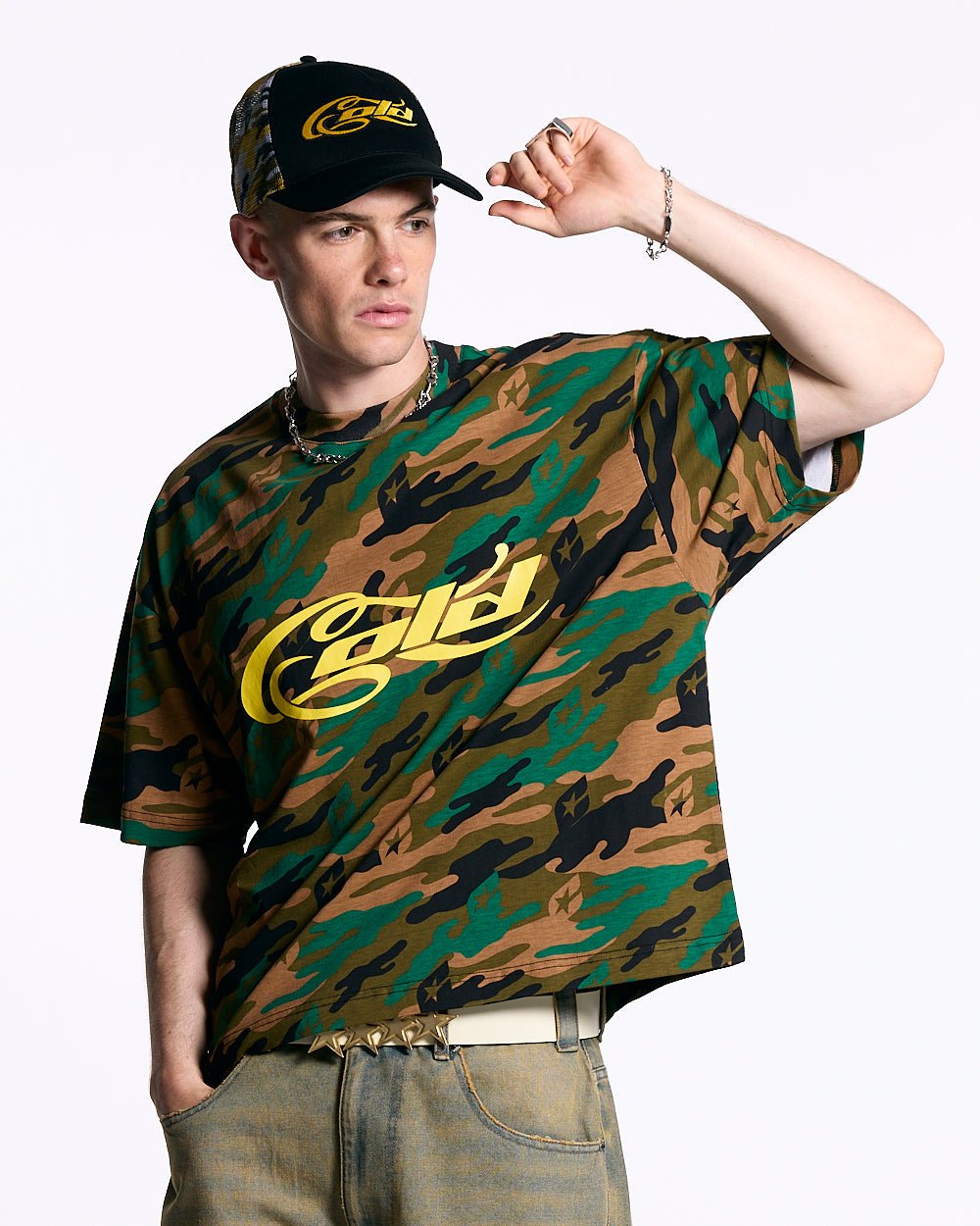 CAMO TEE GREEN - COLD CULTURE #man