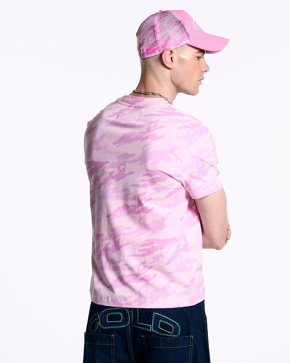 CAMO TEE PINK - COLD CULTURE