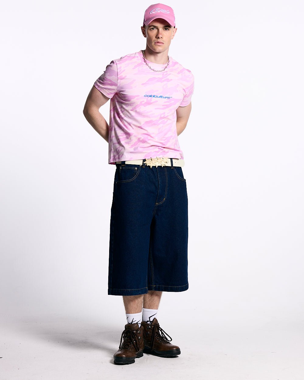 CAMO TEE PINK - COLD CULTURE