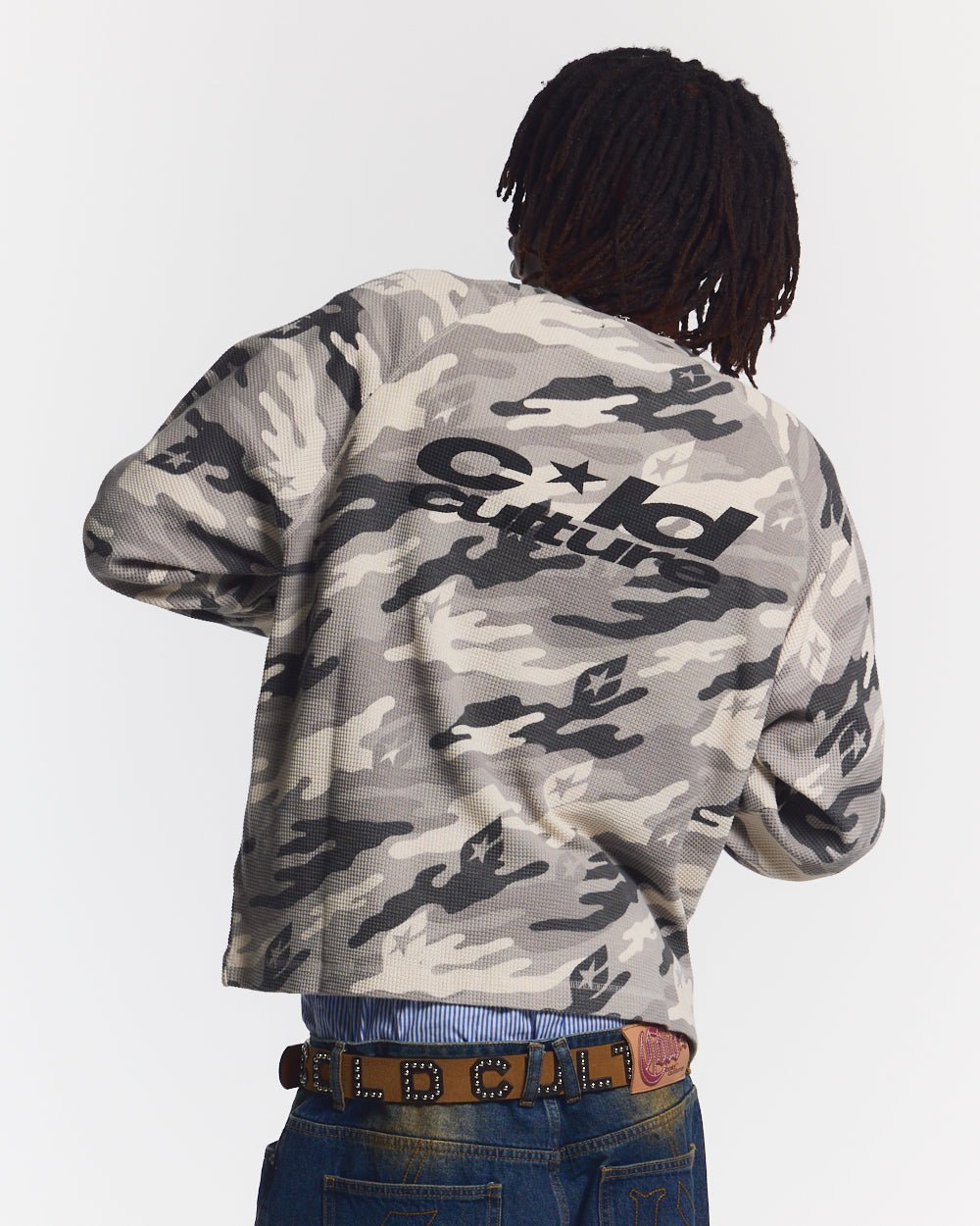 CAMO THERMAL LONGSLEEVE TEE GREY - COLD CULTURE #man