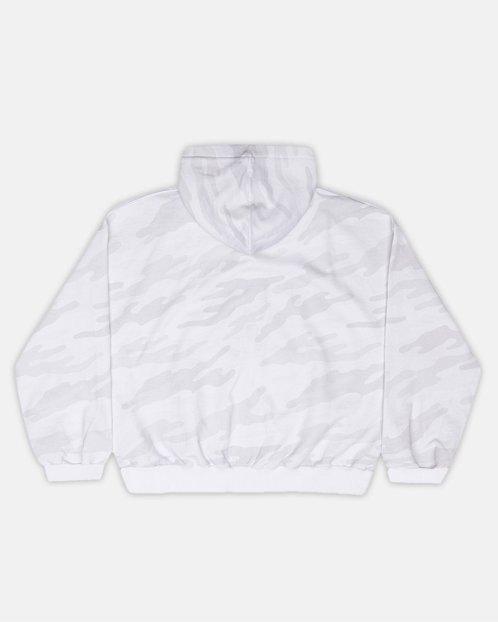 CAMO ZIP HOODIE GREY - Cold Culture