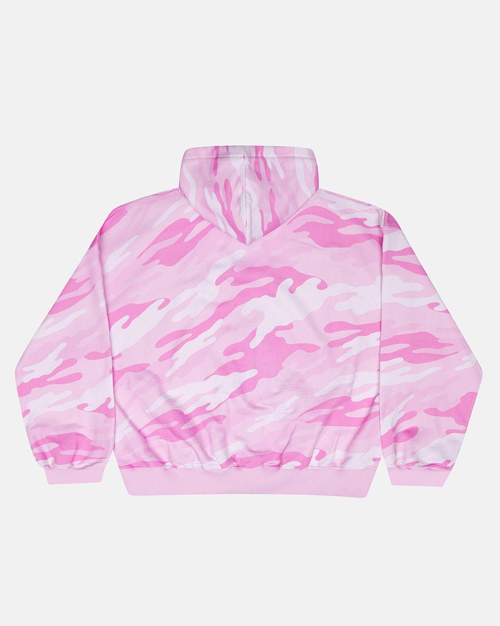CAMO ZIP HOODIE PINK - Cold Culture