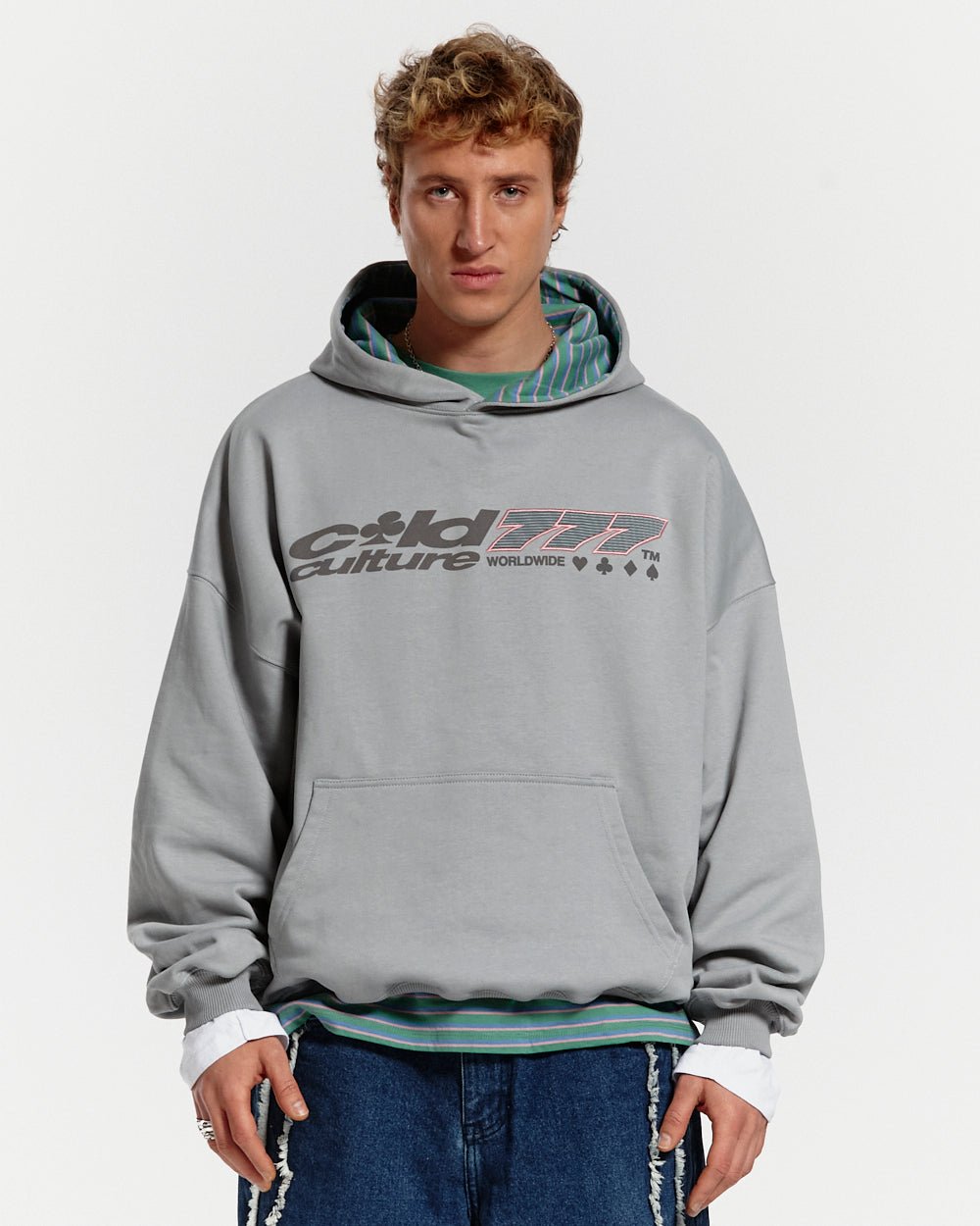 CARD GAME HOODIE CROWN DIAMOND - COLD CULTURE