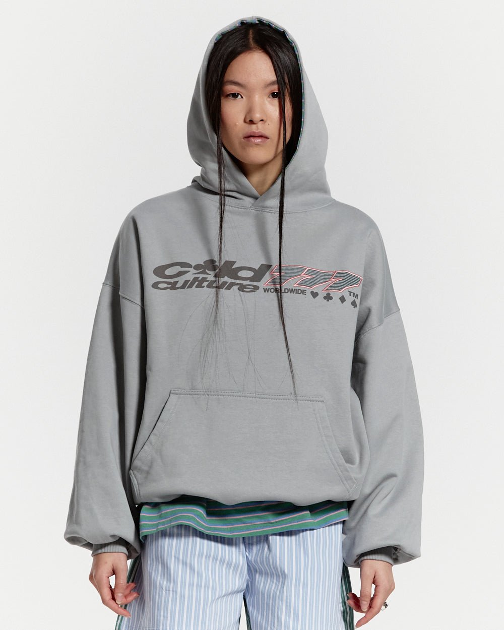 CARD GAME HOODIE CROWN DIAMOND - COLD CULTURE