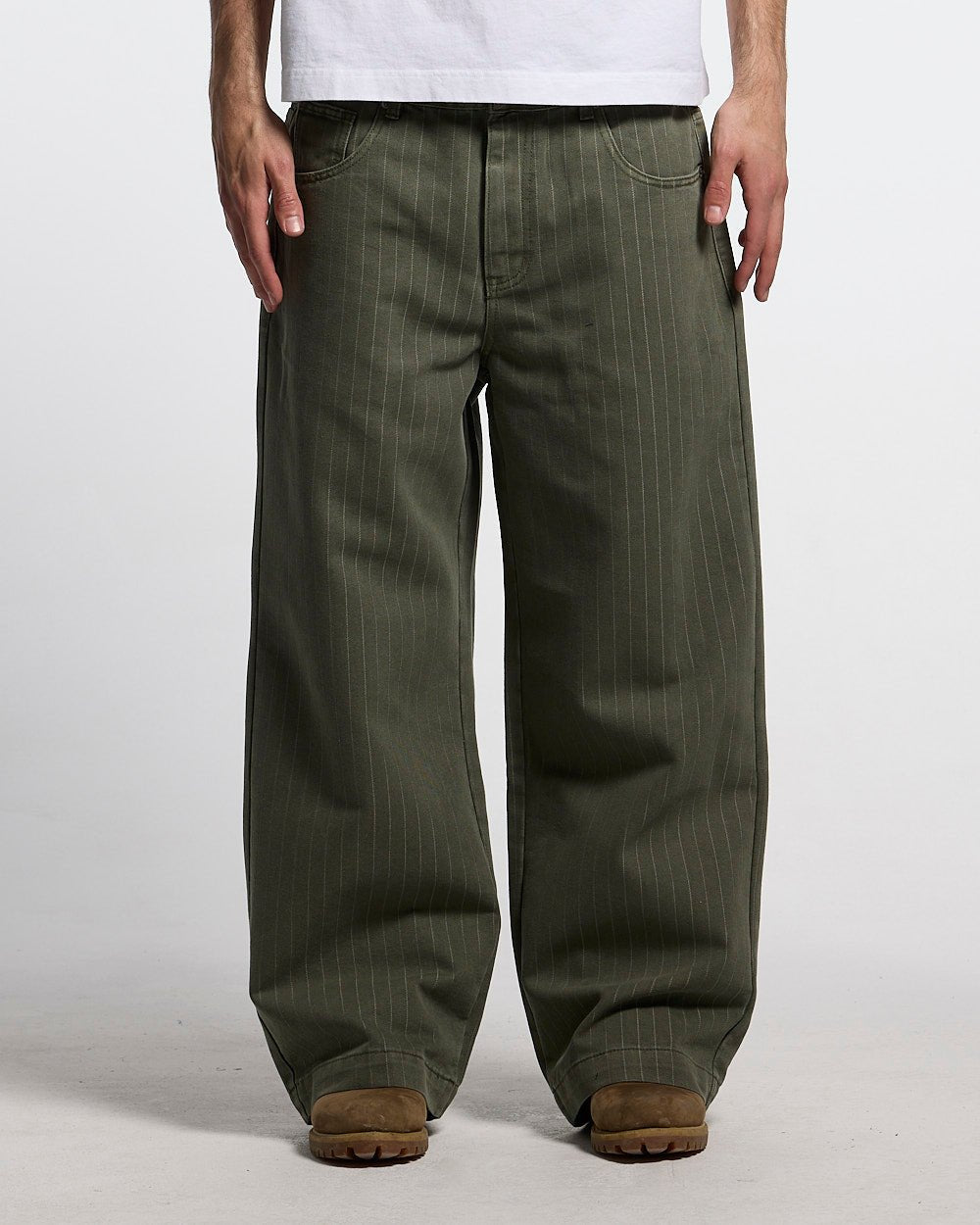 CASINO PANTS GREEN DENIM - Cold Culture #man