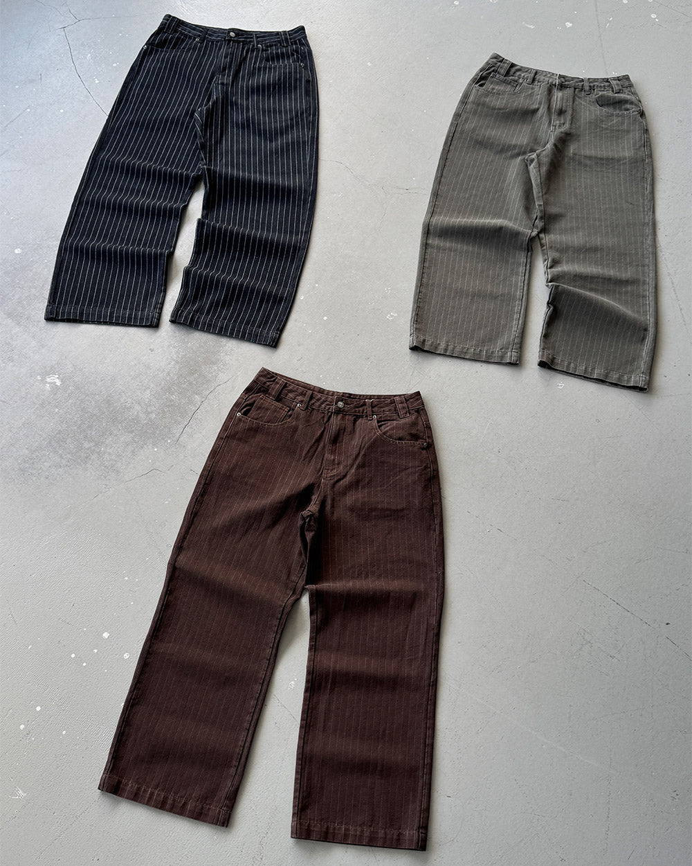 CASINO PANTS GREEN DENIM - Cold Culture