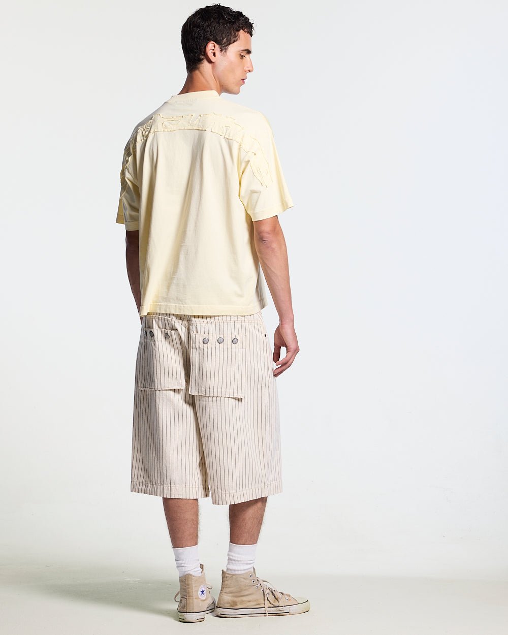 CASINO SHORT OFF - WHITE - Cold Culture