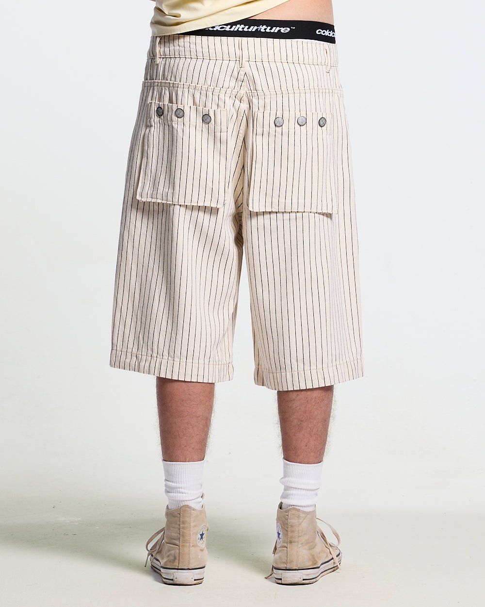 CASINO SHORT OFF - WHITE - Cold Culture