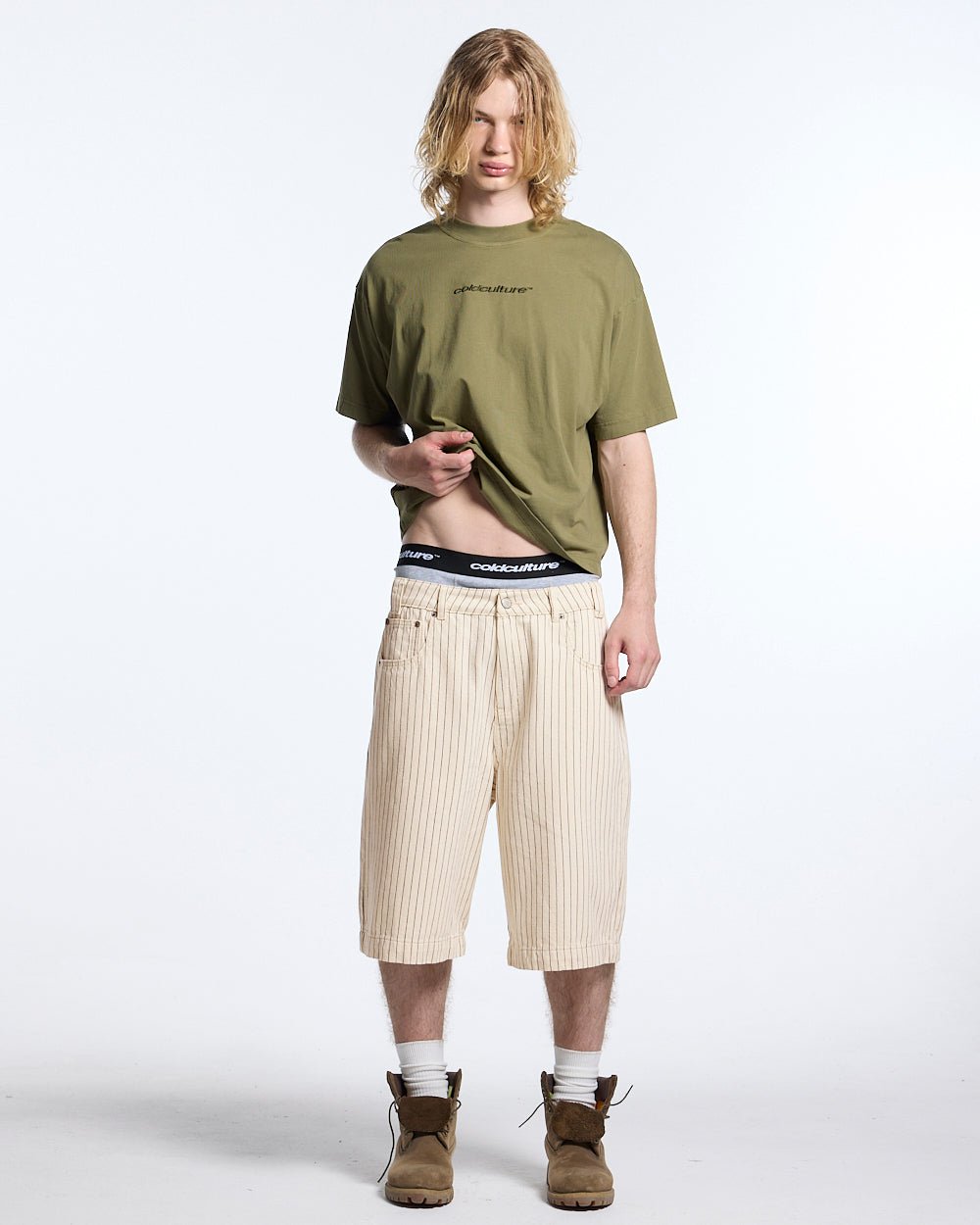 CASINO SHORT V2 OFF - WHITE - Cold Culture