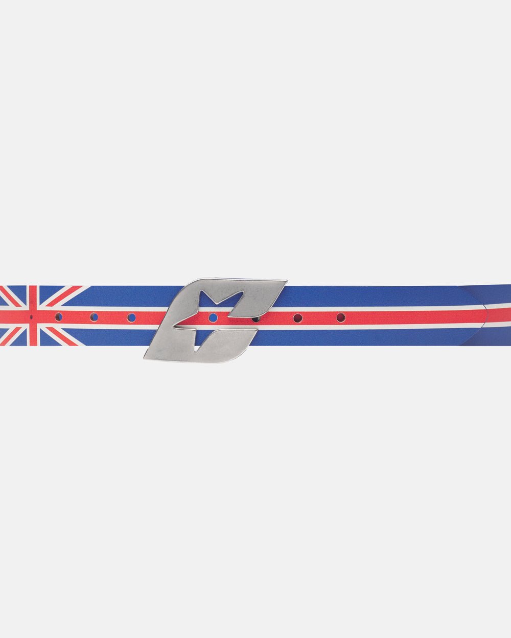 CHEERS LEATHER BELT BLUE & RED - Cold Culture