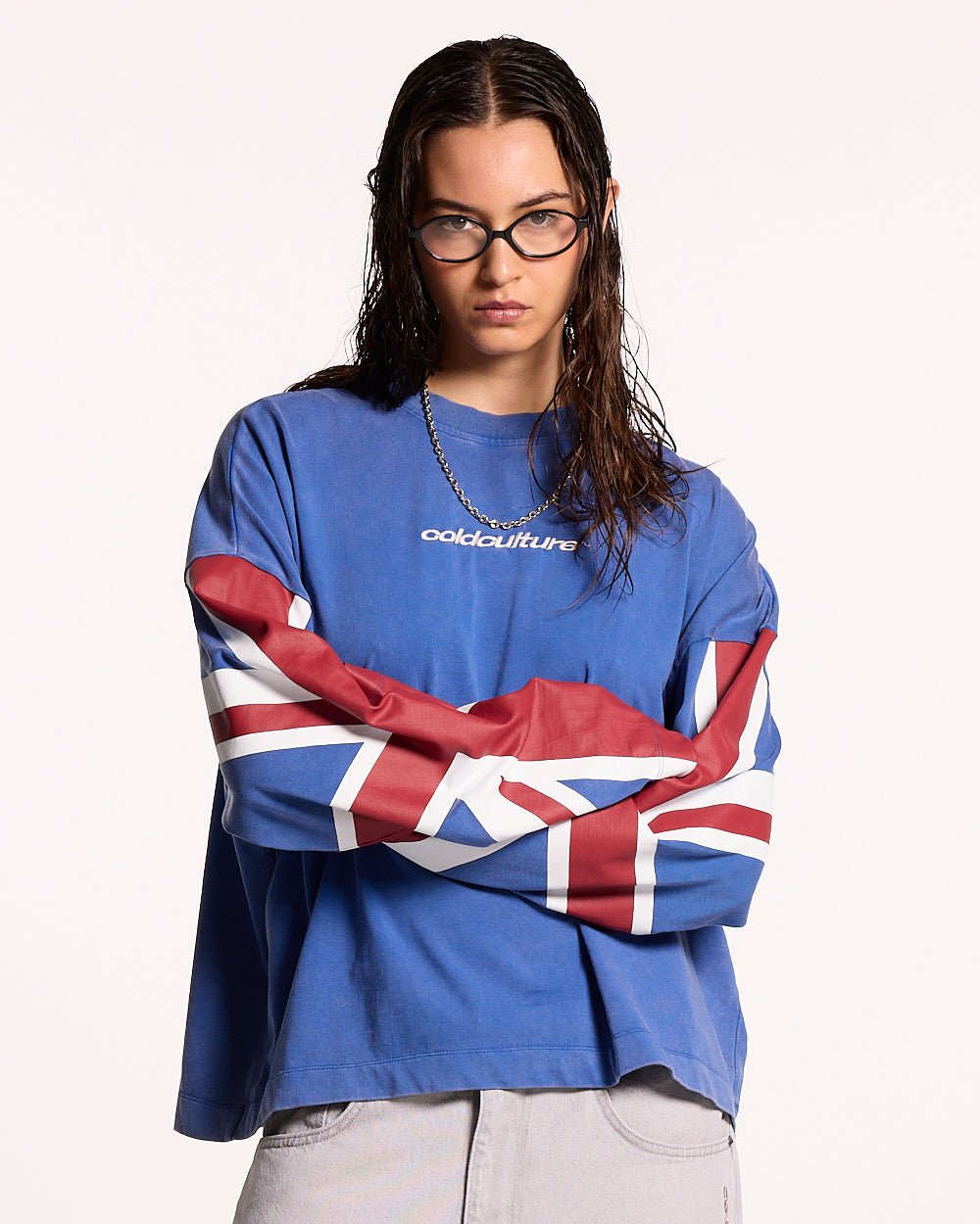 CHEERS LONGSLEEVE ROYAL - COLD CULTURE