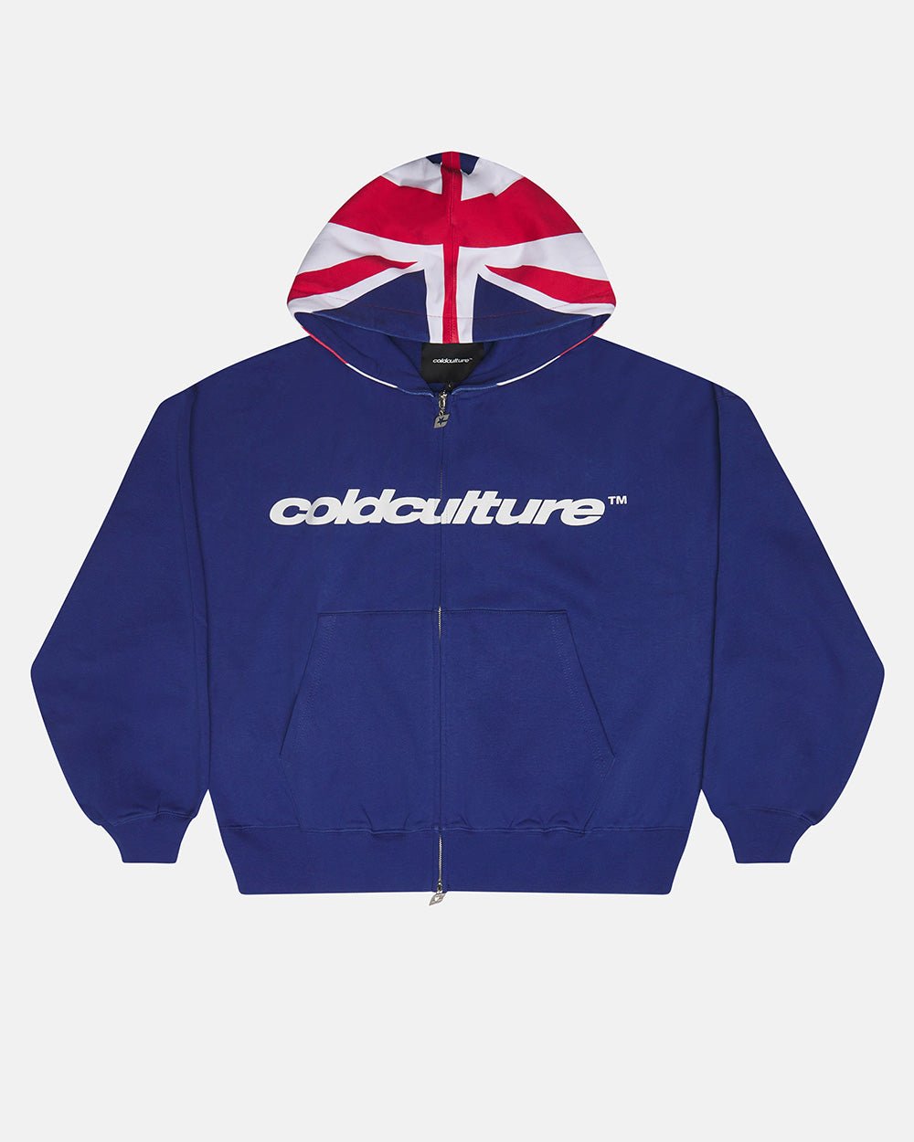 CHEERS ZIPPER INTENSE BLUE - Cold Culture