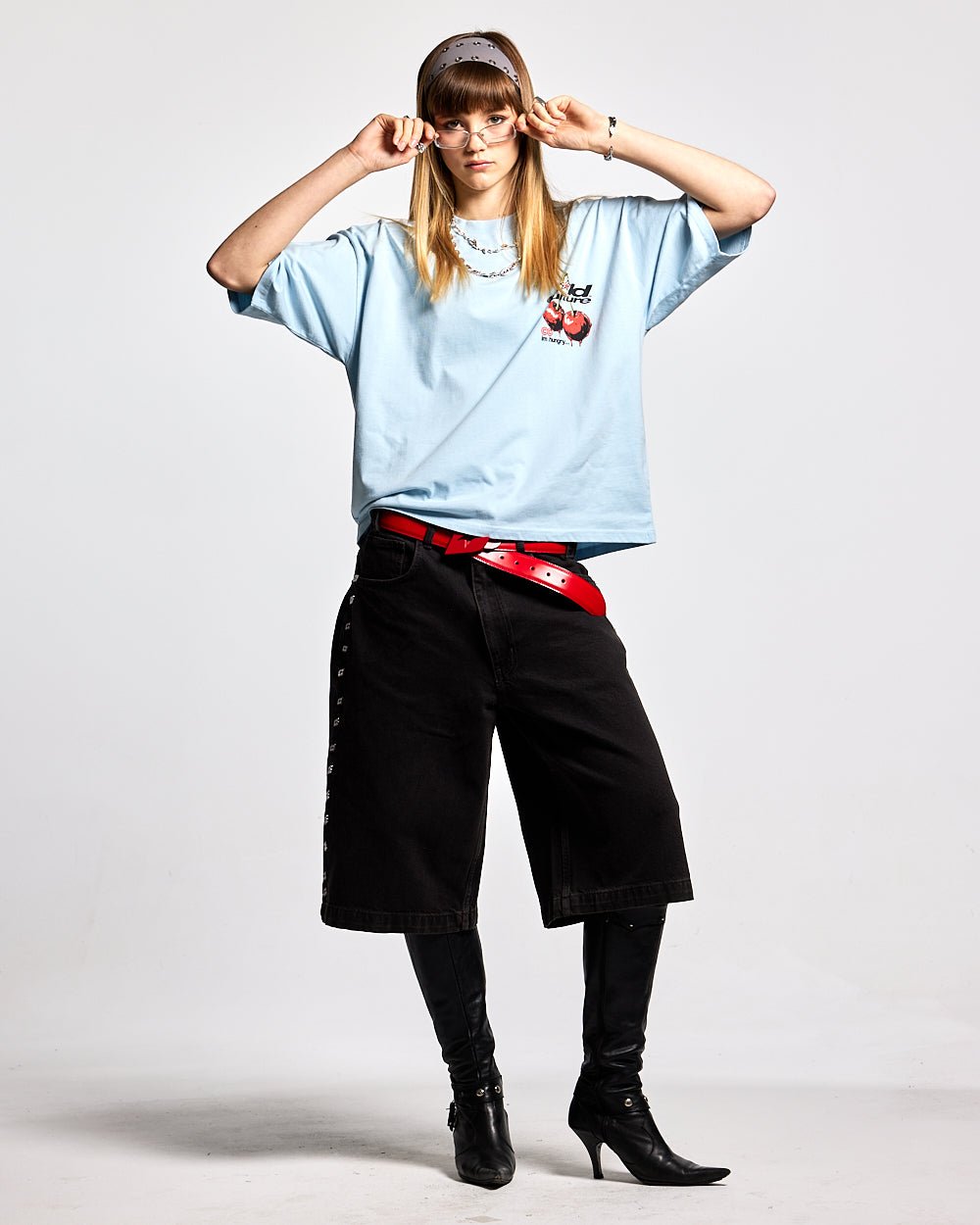 CHERRY TEE DREAM BLUE - COLD CULTURE