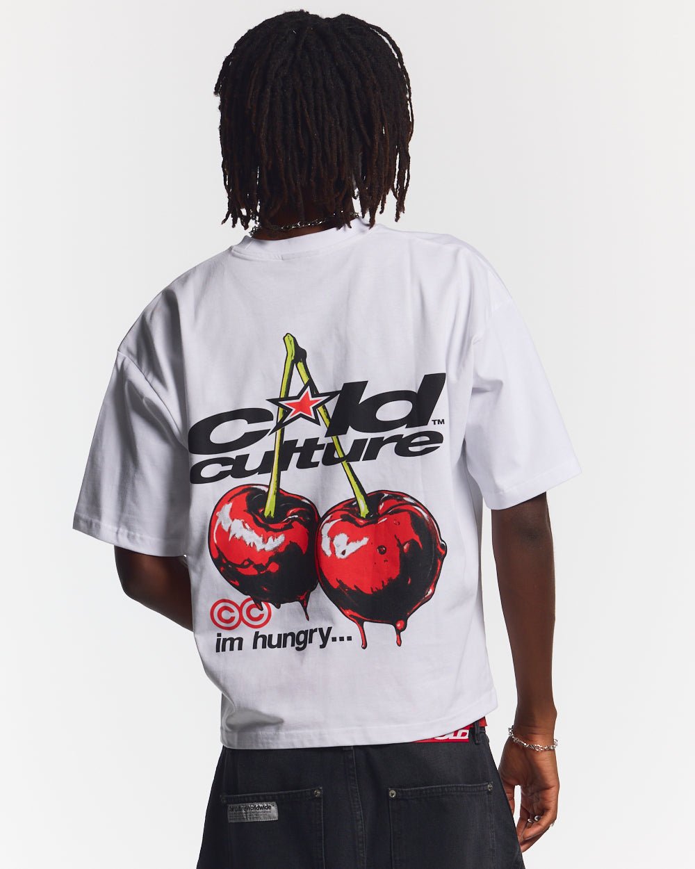 CHERRY TEE WHITE - COLD CULTURE #man