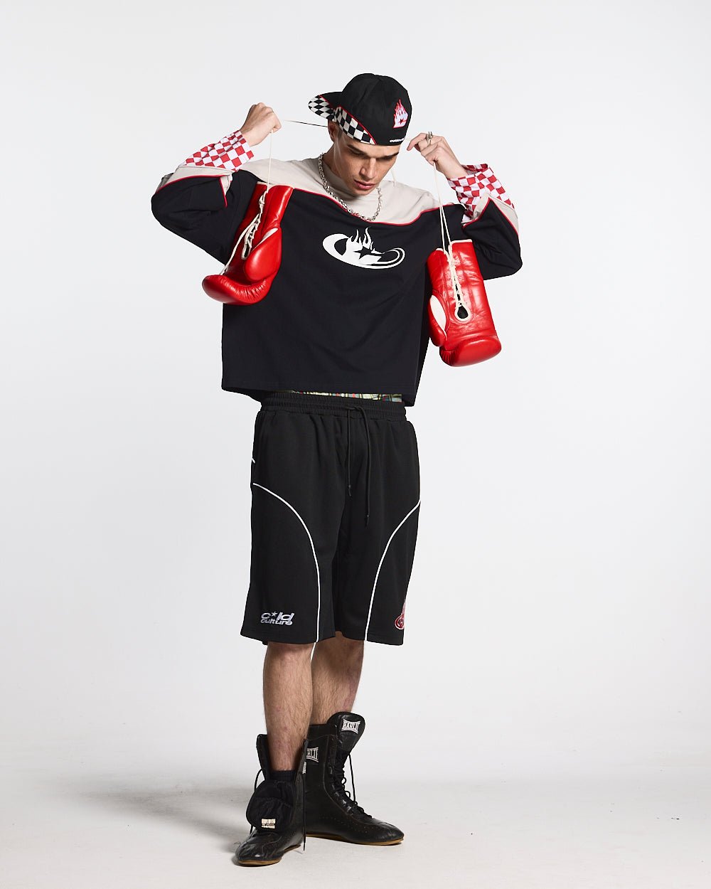 CHESS FLAMES TEE - COLD CULTURE