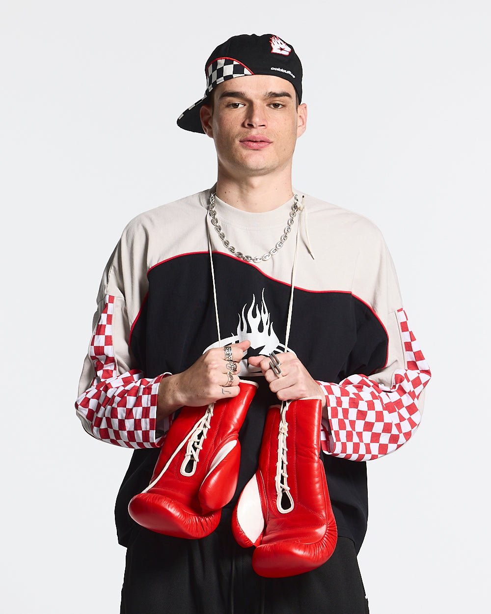 CHESS FLAMES TEE - COLD CULTURE #man
