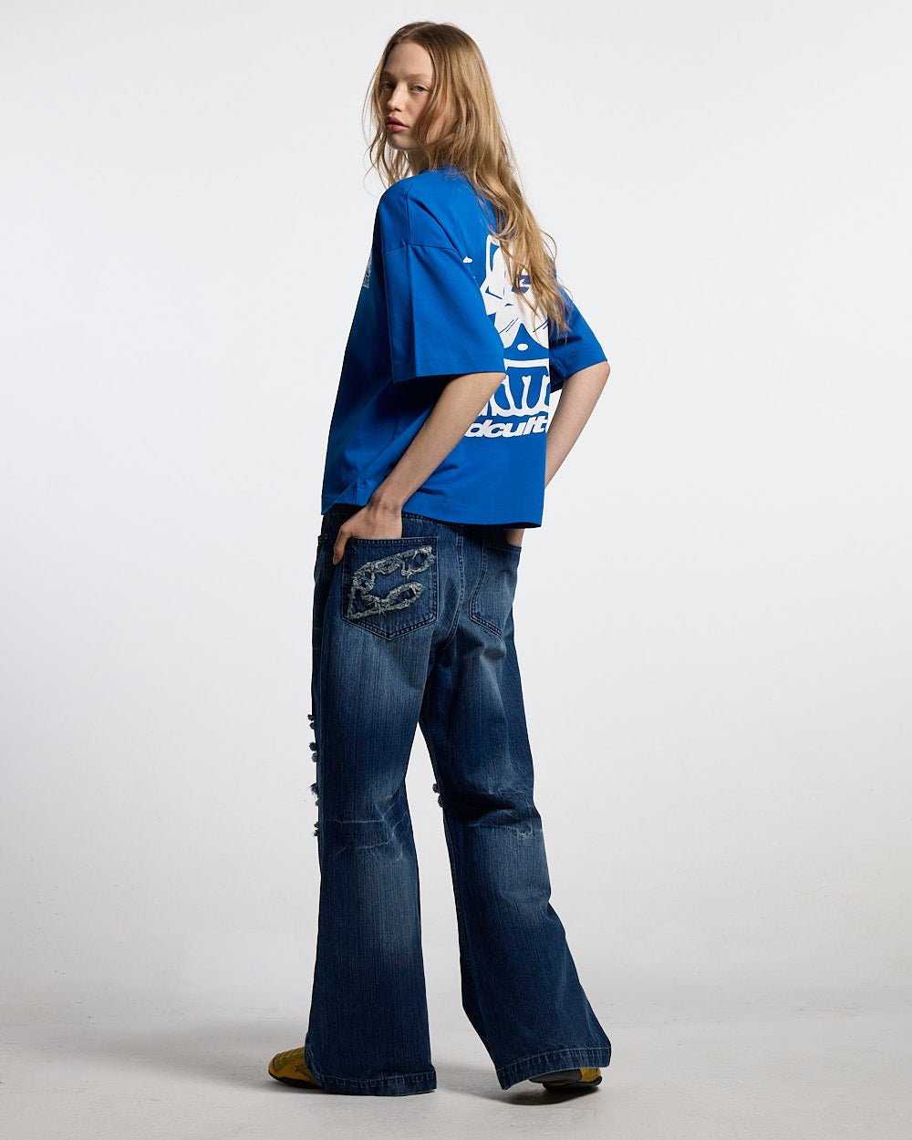 CIBERCAT TEE BLUE - Cold Culture