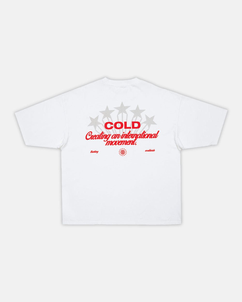 CINEMA TEE WHITE - COLD CULTURE